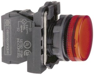 Lampka sygnalizacyjna Schneider Electric Harmony XB5AVM1, 240 V/AC, biały