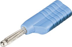 Wtyk wysokoprądowy wieżowy Schnepp S 4041 4mm, niebieski