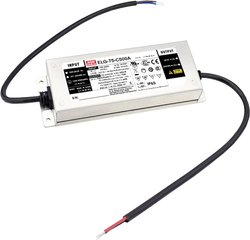 Mean Well ELG-75-C350B-3Y Sterownik LED  Stałonaprądowy 74.9 W 350 mA 107 - 214 V/DC Funkcja ściemniania 3 w 1, Ściemniacz, Montaż w strefach zagrożonych wybuchem, Możlowość stosowania w meblach, Outdoor, Układ PFC, Zabezpieczenie przed przeciążeniem, Zab