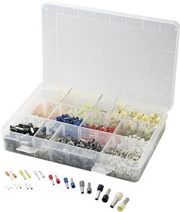 Zestaw końcówek rurkowych TRU COMPONENTS 737030, 0.50 mm² - 10 mm², 2700 szt.