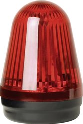 Lampa błyskowa LED, ComPro BL90 CO/BL/90/R/024, 2 funkcje, 24 V DC/AC, IP65, czerwona