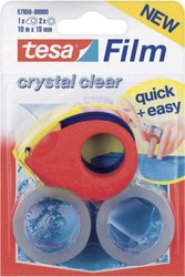 Taśma samoprzylepna tesa krystalicznie przejrzysta 57859-00000-13  (D x S) 10 m x 19 mm 10 m 2 szt.