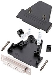 Zestaw listew żeńskich D-Sub encitech TRI-P-25-DMS-W-K 6355-8037-13, rzędy: 2, styki: 25, 180 °, 1 szt.