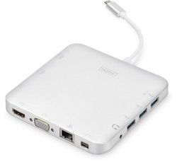 Stacja dokująca USB-C® Digitus Stacja dokująca USB-C®