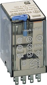 Przekaźnik wtykowy Finder 55.34.9.024.0074 55.34.9.024.0074, monostabilny, 1 cewka, 250 V/AC, 7 A, 1 szt.