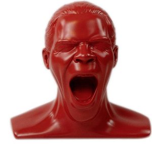 Stojak na słuchawki Oehlbach Scream Unlimited Plus Made in Germany ognisty czerwony (RAL 3000) Podstawka pod słuchawki Oehlbach Scream Unlimited Plus  czerwony