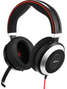 Zestaw słuchawkowy On Ear Jabra Evolve 80 MS 7899-823-109 Stereo czarny