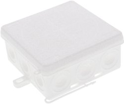 Skrzynka przyłączeniowa Wiska KA 012 WH, IP55, (D x S x W) 86 x 86 x 41 mm, kremowo-biały, 1 szt.