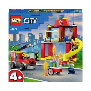 LEGO® CITY 60375 Straż pożarna i wóz strażacki