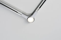 Element systemu szynowego wysokonapięciowego Paulmann  95485 Łącznik L  chrom (matowy)