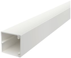 Kanał ścienny i sufitowy OBO WDK 60060 60x60 czysta biel Kanał kablowy OBO Bettermann 6191193 1 szt.