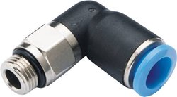 TRU COMPONENTS Złączka kątowa GPL12-G04 Średnica rury: 12 mm Rozmiar gwintu: G1/2'' 1 szt.