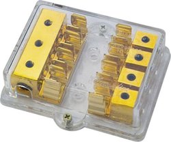 Uchwyt bezpiecznika Car HiFi, szklany Sinuslive SB 3-4 Pasuje do: 80 A