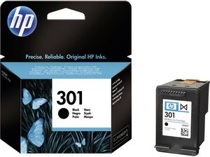 Tusz HP 301, CH561EE, oryginalny, czarny