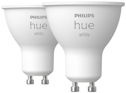 Zestaw dwóch żarówek LED Philips Lighting Hue White GU10 Doppelpack 2x400lm Hue 871951434014500 10.4 W