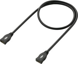 Przedłużacz kabla HDMI SpeaKa Professional 448403 SP-1793612, 1x złącze Ż HDMI na 1x złącze Ż HDMI, 1 m, czarny