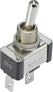 Przełącznik dźwigienkowy TRU COMPONENTS TC-R13-437A1-01B 1588032, 1 x wył/wł, 14 V/DC, 21 A, 1 szt.