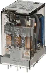 Przekaźnik wtykowy Finder 55.13.9.024.0000 55.13.9.024.0000, monostabilny, 1 cewka, 250 V/AC, 10 A, 1 szt.