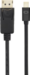 Przejściówka Mini DisplayPort, DisplayPort Renkforce RF-MDDK-100 RF-4538170, pozłacane styki, 0.50 m