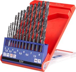 Zestaw wierteł krętych do metalu kwb 424140 1 szt.