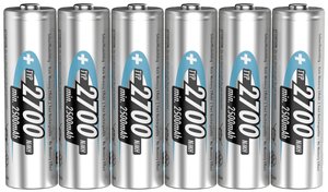 Akumulatory NiMH AA Ansmann, 1.2 V, 2700 mAh, 6 szt.