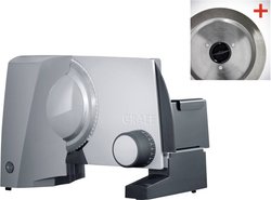 Krajalnica Graef G52 TWIN, w tym dodatkowy nóż do szynki Graef, szary (matowy)