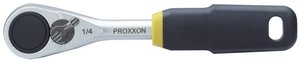 Grzechotka MICRO do bitów, 1/4'' 6,3 mm, z wyjątkowo wąską główką (23 x 12 mm) Grzechotka do bitów Proxxon  23158