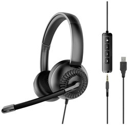 Słuchawki nauszne SpeedLink METIS SL-870007-BK Stereo czarny