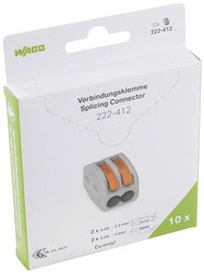 Złącze zaciskowe WAGO 222-412, PIN: 2, 400 V/AC, 32 A, 10 szt.