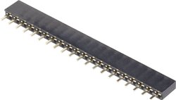 Gniazdo rzędowe BKL Electronic 10120800, pozłacane, RM 2,54 mm, 1x20-pin
