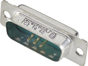 Złącze D-Sub, hybrydowe FCI D-SUB DA7W2PA00LF, styki: 7, 180 °, 1 szt.