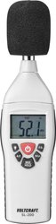 Decybelomierz VOLTCRAFT SL-200, 30 - 130 dB, 31.5 Hz - 8 kHz