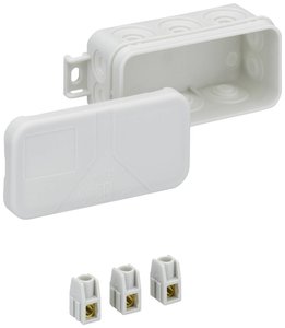 Puszka instalacyjna Spelsberg, IP55, (D x S x W) 89 x 43 x 38 mm, szary, 1 szt.