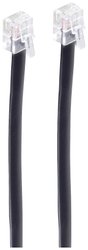 Shiverpeaks BASIC-S kabel modułowy, wtyk western 6/6 na wtyk western 6/6, czarny, 6-żyłowy, 3 m Western kabel Shiverpeaks BS70083-6/6, 1 szt.