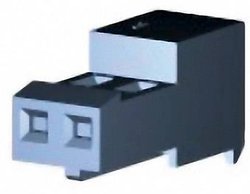 Listwa kołkowa, żeńska, standardowa TE Connectivity MTA-100 3-640443-8, wire-to-wire, piny: 8, 5 A, 1 szt.