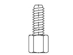 Molex 1727040093  Trzpień śrubowy  1 zest.