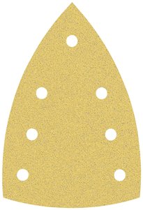 Papier ścierny EXPERT C470 z 7 otworami do szlifierki uniwersalnej, 100 x 150 mm, G 80, 10 sztuk. Siatka do szlifierki wielofunkcyjnej Bosch Accessories EXPERT C470 2608901116 150 mm 10 szt.
