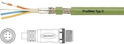 Złącze konfekcjonowane czujnika/aktuatora Helukabel PROFInet C PUR CMX M12 D 806481, piny: 4, 0.50 m, 1 szt.