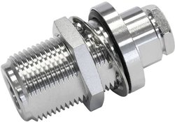Złącze N Telegärtner J01021H1171 J01021H1171 złącze żeńskie proste 50 Ω 1 szt.