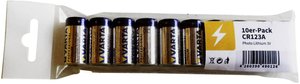 Bateria do aparatu CR-123A Varta CR-123A 1430 mAh 3 V 10 szt.