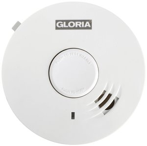 Czujnik dymu Gloria R-10 002518.0015 zaw. baterię na 10 lat pracy bateryjne