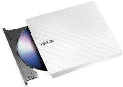 Asus SDRW-08D2S Zewnętrzna nagrywarka DVD Produkt nowy USB 2.0 biały