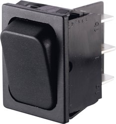 Przełącznik Marquardt 1834.3402, 250 V/AC, 6 A, 2 x wł/(wł), IP40, chwilowy, 1 szt.