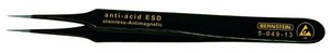Pęseta SMD, prosta, bardzo szpiczasta, z powłoką ESD Pęseta do SMD Bernstein Tools  5-049-13 110 mm
