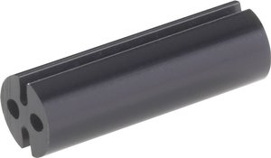 Przekładka LED Richco LEDS-2-6-26 1x czarny Odpowiedni do LED 5 mm