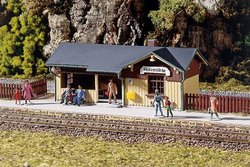 Stacja mała, Auhagen 11 357, skala H0, 110 x 40 x 46 mm