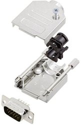 Zestaw listew męskich D-Sub Amphenol L17DTZK15+L717HDA26P, rzędy: 3, styki: 26, 180 °, 1 szt.