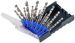 Zestaw wierteł do metalu kwb PowerBox – zestaw wierteł, 19 sztuk, stal HSS Zestaw wierteł krętych do metalu kwb 109119 19 szt.