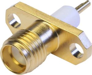 Złącze SMA Telegärtner J01151A0151 J01151A0151 złącze żeńskie z kołnierzem 50 Ω 1 szt.