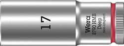 Nasadka Zyklop 8790 HMB Deep z gniazdem 3/8'' Nasadka 17 mm Wera  05004539001  1 szt.